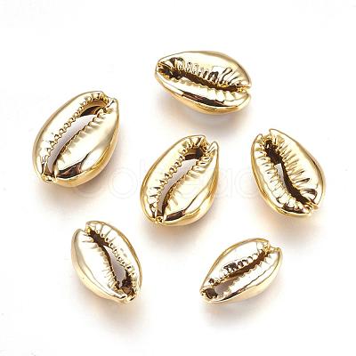 Electroplated Shell Beads BSHE-O017-13G-1