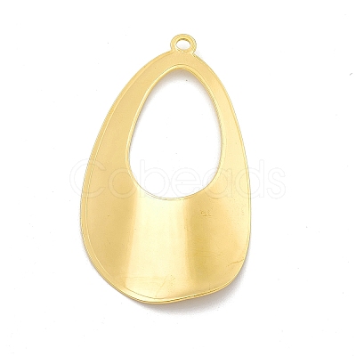 Ion Plating(IP) 304 Stainless Steel Big Pendants STAS-B031-33G-1