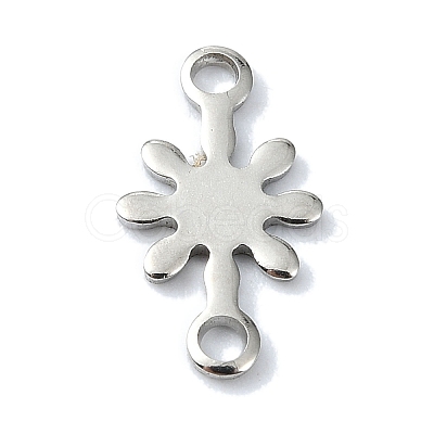 Non-Tarnish 201 Stainless Steel Connector Charms STAS-C097-50P-1