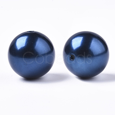 Imitated Pearl Acrylic Beads PACR-24D-1