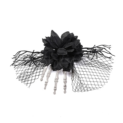 Halloween Party Hair Accessories AJEW-S088-06A-1