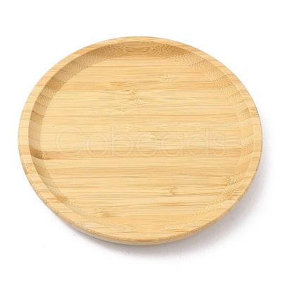 Wooden Jewelry Plate DIY-WH0430-096B-1