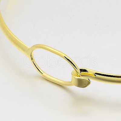 Brass Bangle Making X-BJEW-B133-01G-1