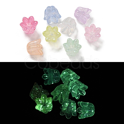 Luminous Acrylic Beads OACR-E041-15-1