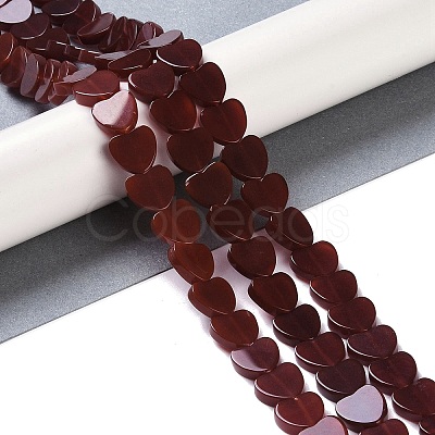 Natural Carnelian Beads Strands G-NH0011-G03-01-1