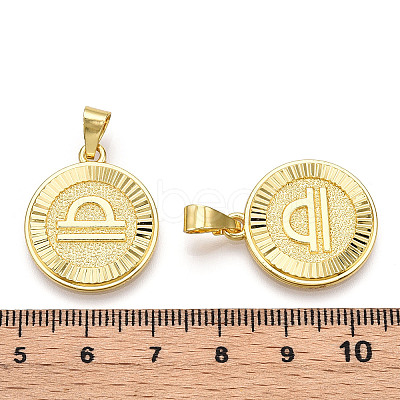 Brass Pendants KK-T070-01G-03-1