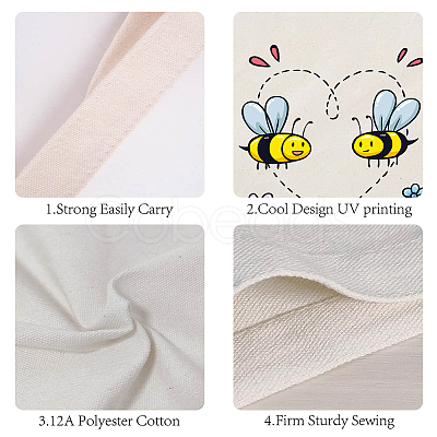 Canvas Packing Cloth Pouches ABAG-WH0030-004-1