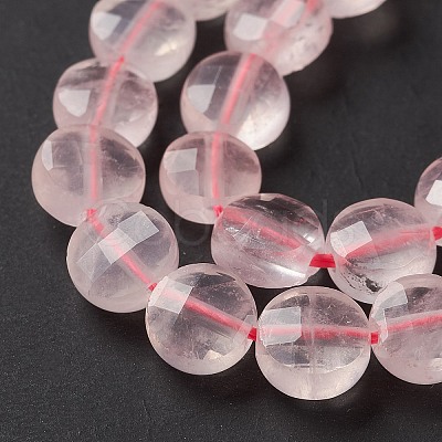 Natural Rose Quartz Beads Strands G-K332-B01-1