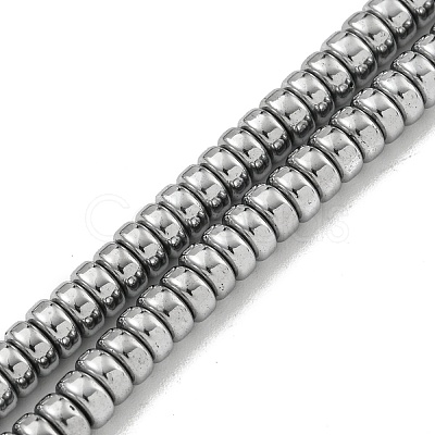 Electroplated Synthetic Non-magnetic Hematite Beads Strands G-K361-A02-02-1