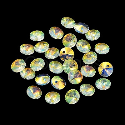 Electroplate Transparent Glass Beads EGLA-Z002-AB10-1