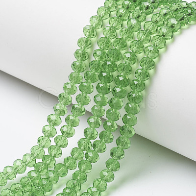 Glass Beads Strands EGLA-A034-T4mm-D11-1