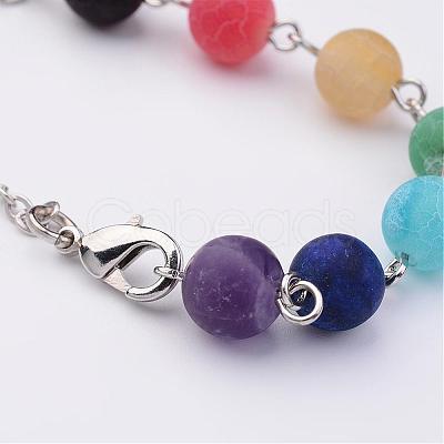 Gemstone Bracelets BJEW-JB02507-1