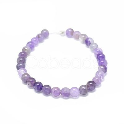 Natural Amethyst Beads Strands G-G791-11-B01-1