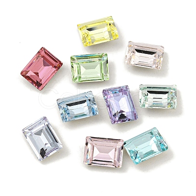 Glass Rhinestone Cabochons RGLA-L029-15C-1