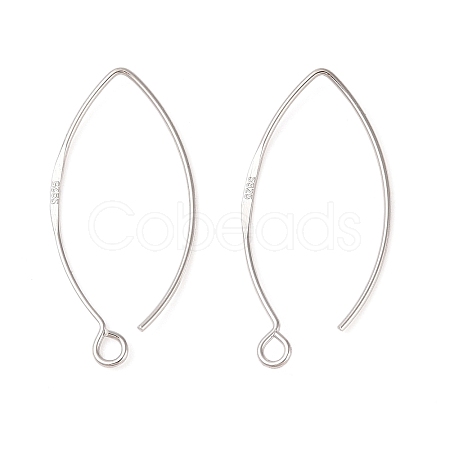 925 Sterling Silver Earring Hooks STER-NH0010-01P-1