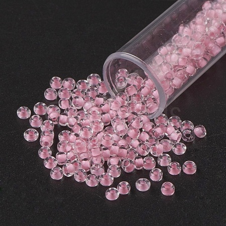 11/0 Grade A Transparent Glass Seed Beads X-SEED-N001-D-209-1