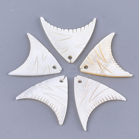 Freshwater Shell Pendants SHEL-S274-82-1
