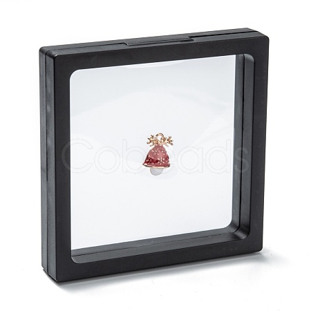 Square Transparent PE Thin Film Suspension Jewelry Display Stands CON-D009-02B-02-1