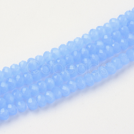 Imitation Jade Glass Beads Strands GLAA-R135-2mm-38-1