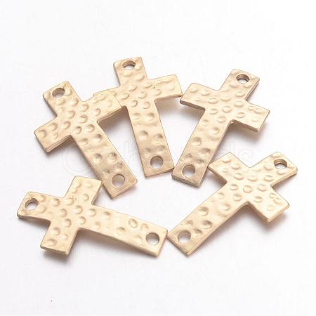 Alloy Hammered Cross Links Connectors PALLOY-AD49200-G1-FF-1