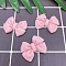 Resin Bowknot Cabochons, DIY for Bobby Pin Hair Accessories, Pink, 19x24mm