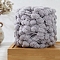 Coarse Polyester Ball Yarn, for DIY Material Blanket Cushion, Thistle, 13~29mm, about 43.74 Yards(40m)/Skein