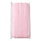 Polyester Ribbon, Fringe Lace Trim, Pink, 7/8~1 inch(23~25mm), about 25m/card