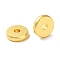 Rack Plating Brass Spacer Beads, Long-Lasting Plated, Lead Free & Cadmium Free, Disc, Golden, 8x2mm, Hole: 2mm