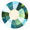 Preciosa&reg MAXIMA Crystal No Hotfix Flatback Stones, Czech Crystal, Dura Foiling, Round(438 11 615 Chaton Rose), 50630 200 Shamrock AB, SS10(2.7~2.9mm)