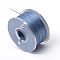 Special Coated Nylon Beading Threads for Seed Beads, Steel Blue, 0.1mm, about 50yards/roll