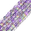 Synthetic Moonstone Beads Strands G-E573-01A-21-1
