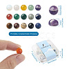 Fashewelry 30Pcs 15 Style Natural & Synthetic Gemstone Cabochons G-FW0001-12B-12