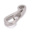 202 Stainless Steel Key Clasps STAS-F268-01P-2