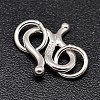 Sterling Silver S-Hook Clasps STER-F014-01C-1