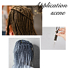DICOSMETIC 1 Set Alloy Crochet Hook & Hair Braiding Needle Kits TOOL-DC0001-06-6