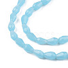 Imitation Jade Glass Beads Strands GLAA-N052-02-B01-3