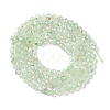 Natural Prehnite Beads Strands G-G139-A05-02-3