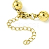 Ion Plating(IP) 304 Stainless Steel Bead Necklaces for Men Women NJEW-C053-05B-G-3