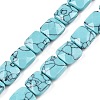 Synthetic Turquoise Beads Strands TURQ-T004-04-4