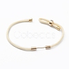 Braided Nylon Cord Bracelet Making MAK-A017-D02-08G-2