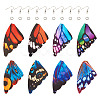 Pandahall DIY Butterfly Wing Earring Makint Kit FIND-TA0002-80-10