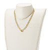 Brass Enamel Curb Chain Necklaces & Bracelets Jewelry Sets SJEW-JS01197-10