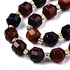 Natural Agate Beads Strands G-T131-82B-11-3