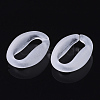 Transparent Frosted Acrylic Linking Rings FACR-N004-005-2