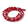 Imitation Jade Glass Beads Strands EGLA-A034-T3mm-MB07-3
