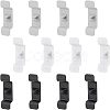 Olycraft 12Pcs 3 Colors Plastic Cable Management Clips AJEW-OC0003-02-1