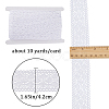 Gorgecraft 10 Yards Flat Cotton Lace Ribbon OCOR-GF0002-78A-2