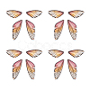 Transparent Resin Crystal AB Rhinestone Pendants Set RESI-TAC0002-46A-1