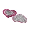 Heart Hotfix Rhinestone DIY-WH0308-193C-2