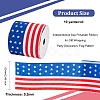 Independence Day Polyester Ribbon OCOR-WH0078-18C-2